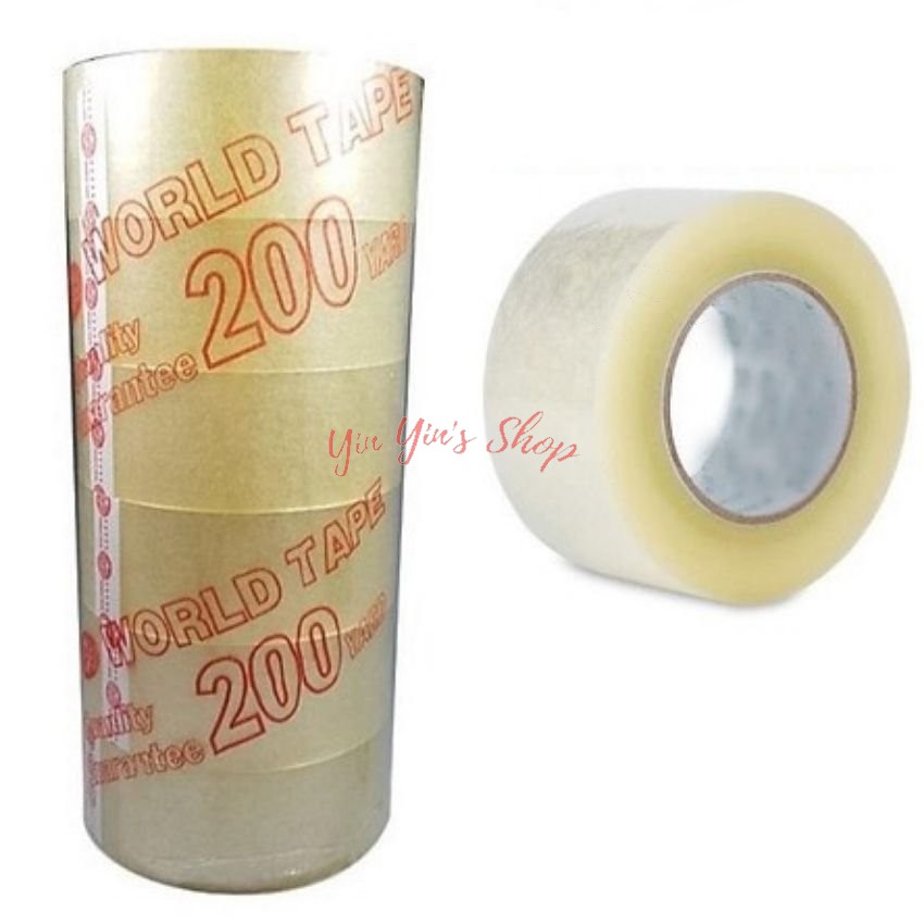 Cuộn Băng Keo Trong 200Yds Rộng 4.8Cm