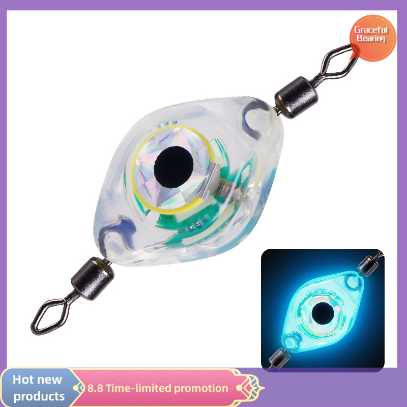 Eye Shape Fishing Lamp LED Deep Drop Underwater Fishing Light for