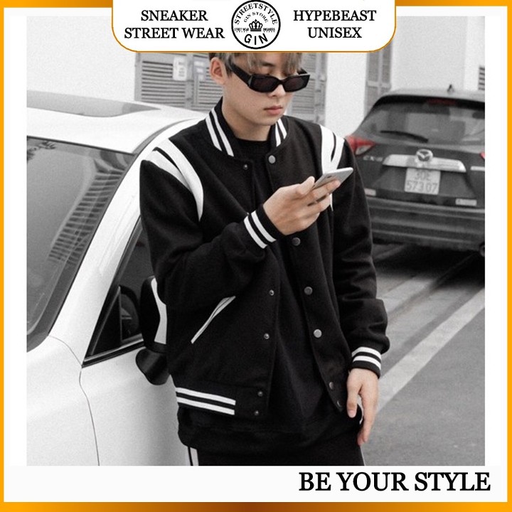 Áo khoác Teddy bomber nam nữ - Gin Store 03