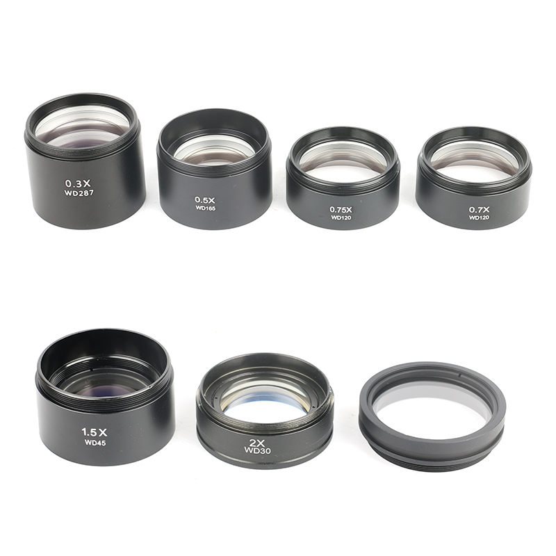 【Best Lrice】0.3X/0.5X/0.7X/0.75X/1X/1.5X/2X Microscope Auxiliary ...