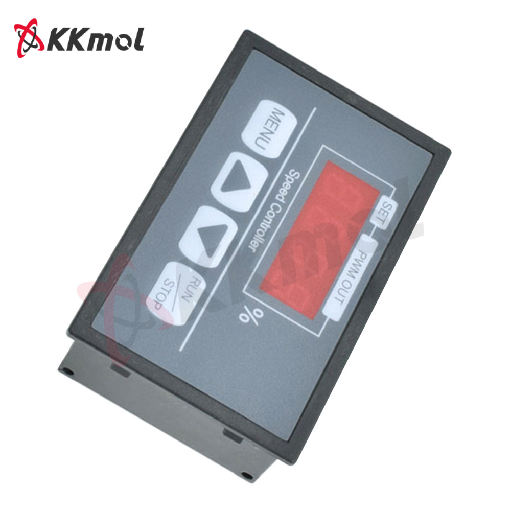 KKmol DC6-60V DC PWM Motor Speed Regulator Power Controller with LED Digital Display Slow Start/Stop Revolving Speed Time Adjustable