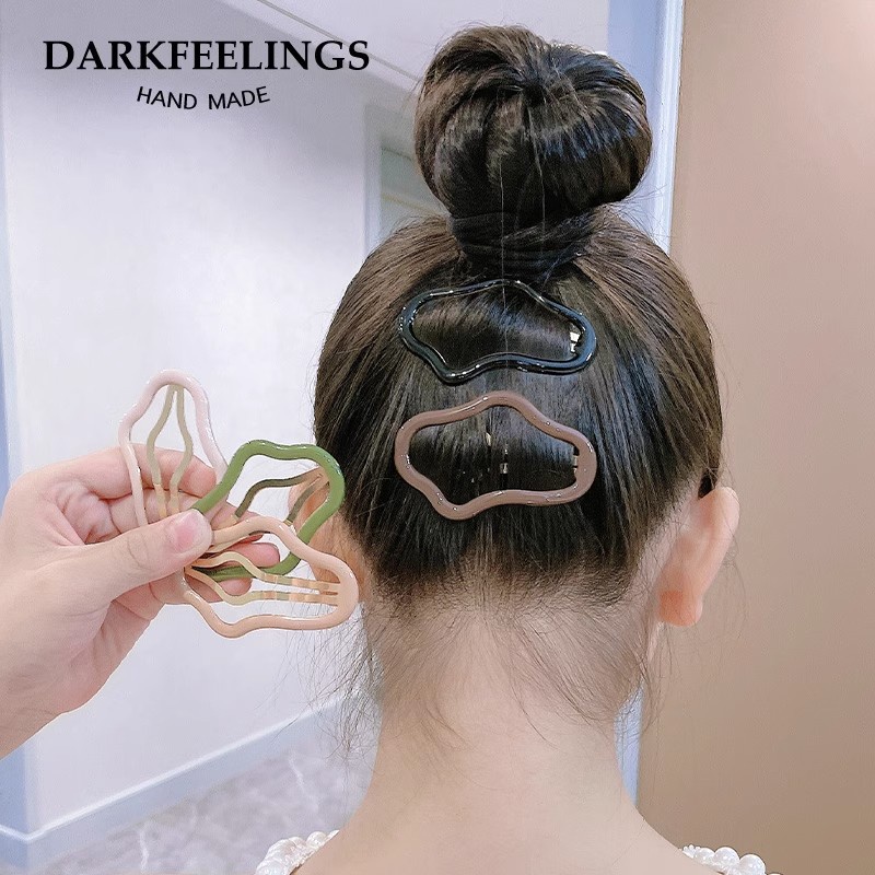 Đám mây Kẹp Tóc BB clip kẹp tóc ngắn mới của phụ nữ