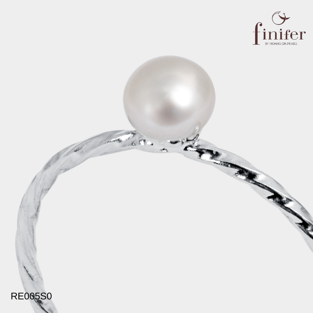 Nhẫn ngọc trai RF005 Hoàng Gia Pearl-BST Finifer