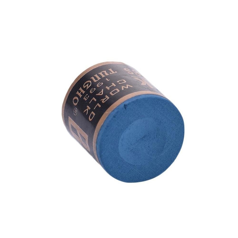 JIAO JIA Cylindrical Durable Calcium Carbonate Pool Cue Chalk Billiard Chalk Billiards Accessories Tip Chalk