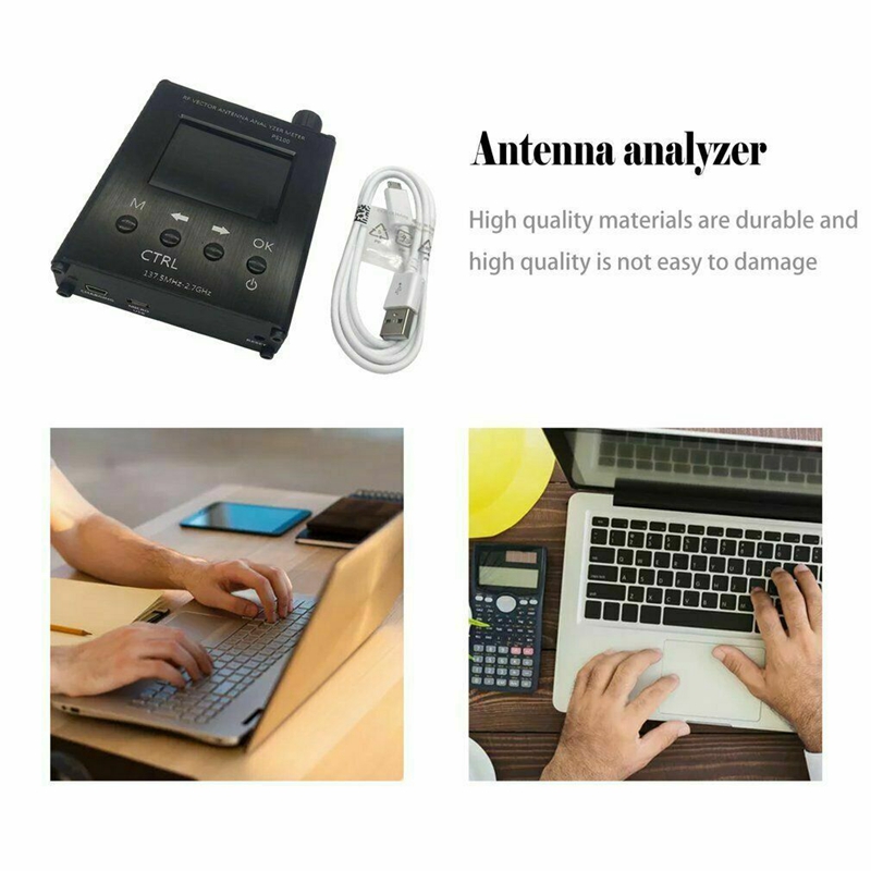 N1201SA UV RF Vector Impedance ANT SWR Antenna Analyzer Meter Tester ...
