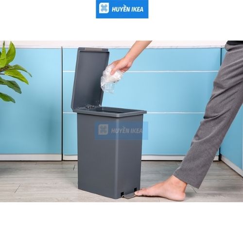 Thùng rác Fitis Compact Xám Xám 20L