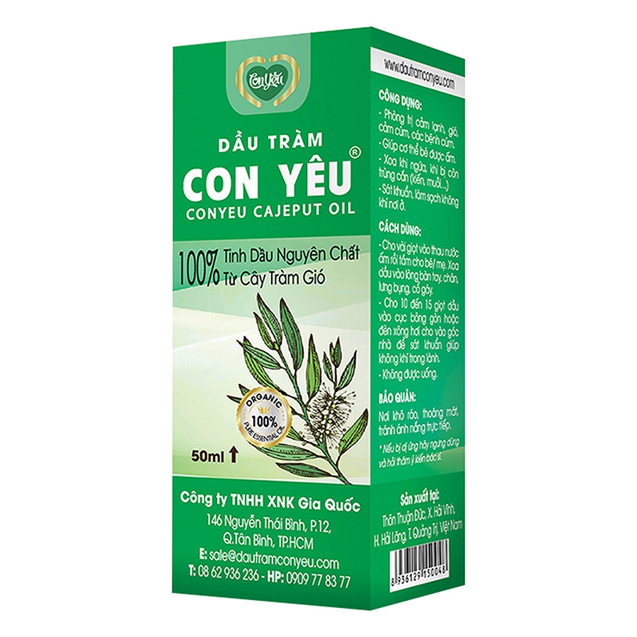 Dầu tràm Con Yêu 50ml