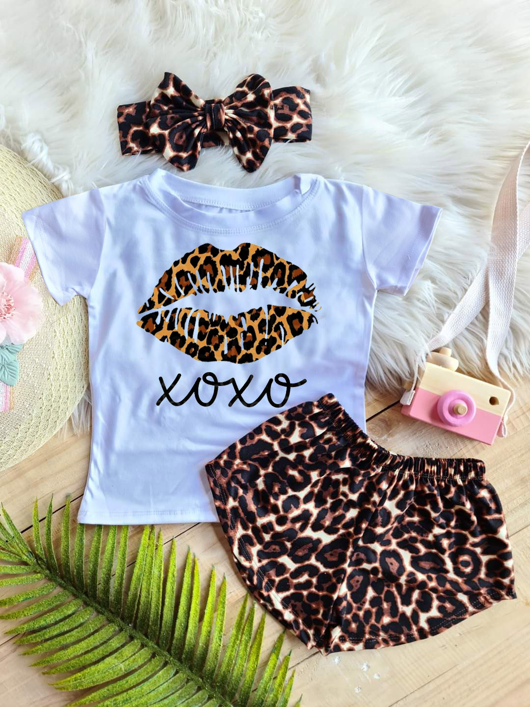 leopard kids tern With turban Inspired sublimation print | Lazada PH