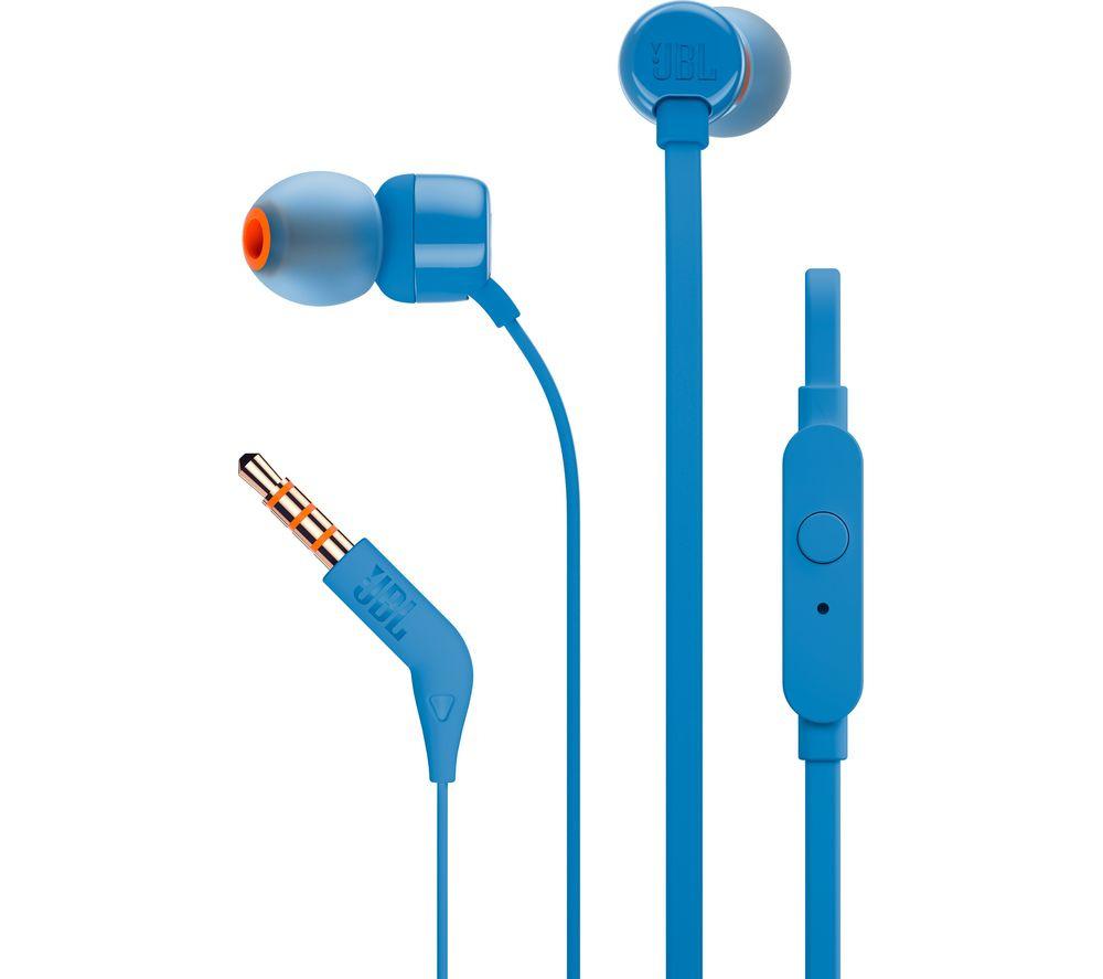 jbl blue colour earphones