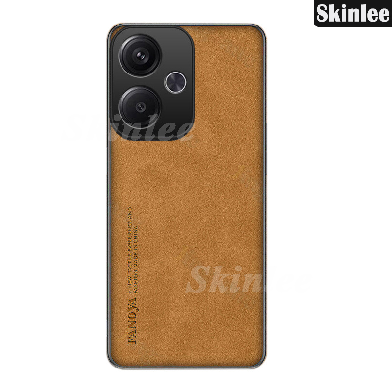 Phone case For Xiaomi Poco M6 Plus Back cover Fluff Hard Cortex Plush Cover with Soft Frame Anti-knock For Xiaomi Poco M6 Plus Cover cases.