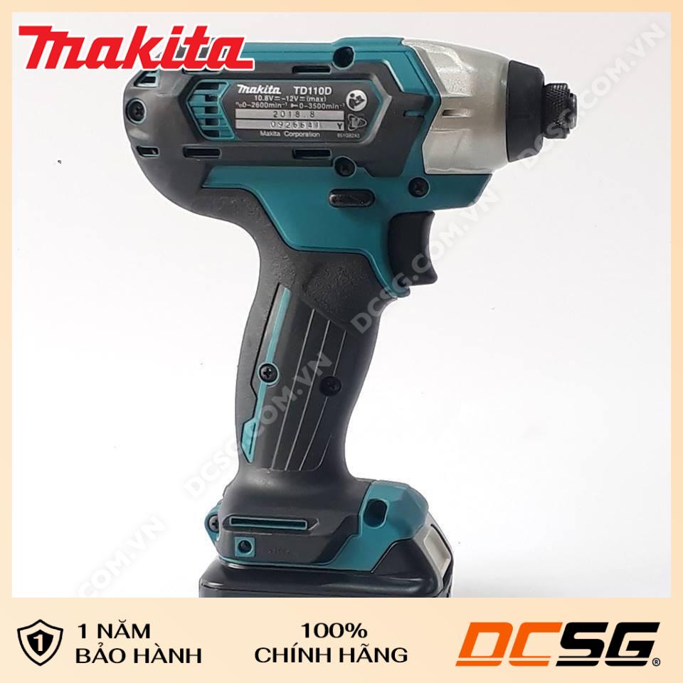 Máy Vặn Vít Dùng Pin 12Vmax Makita TD110Dsye