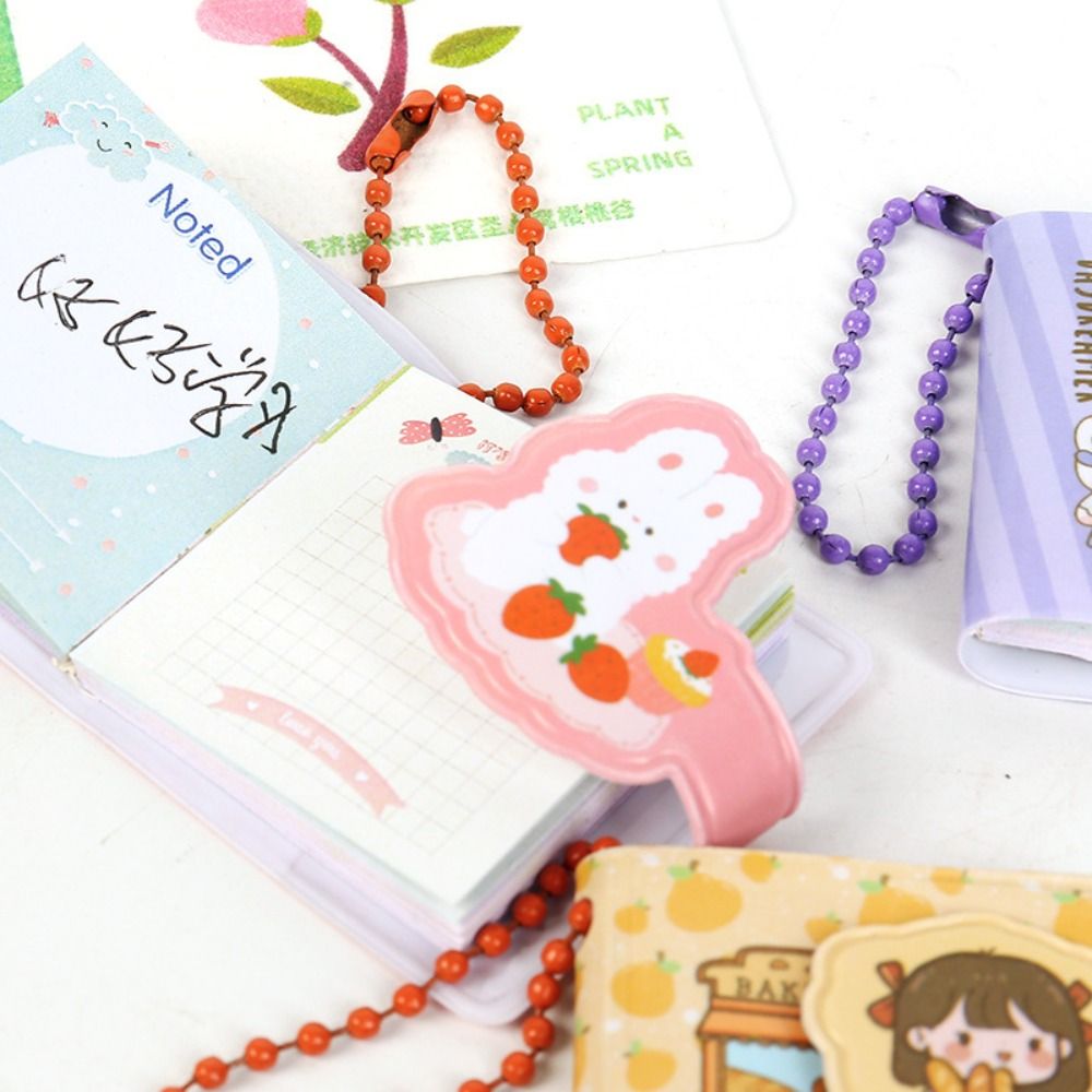 Mmluck Túi Smalll máy tính xách tay mini Mini Với Móc Khóa Túi Notepad Túi Notepad Xách Tay Văn Phòng Cung cấp trường học