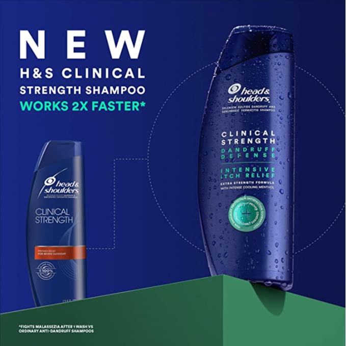 Dầu Gội Head & Shoulders 2 In 1 Clinical Strength 400ml