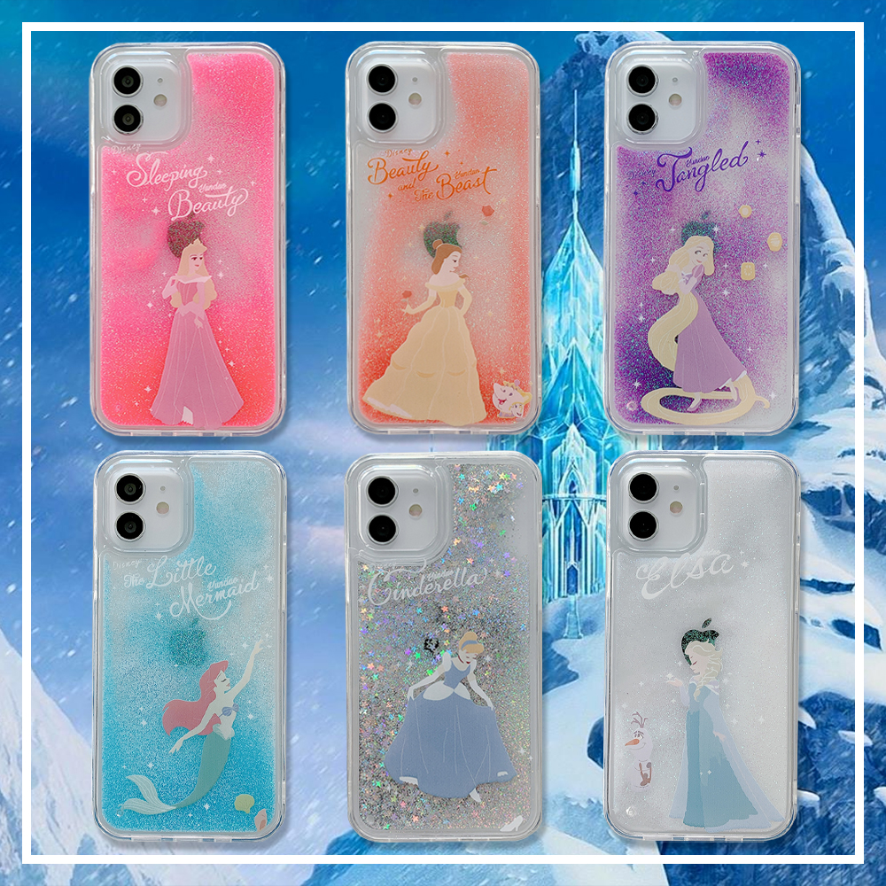 Cinderella Iphone 12 Cover Disney Glitter Disney Princess