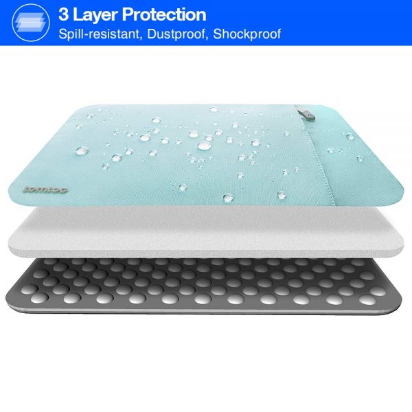TÚI CHỐNG SỐC TOMTOC (USA) 360° PROTECTIVE MACBOOK PRO 14″ BLACK A13D2