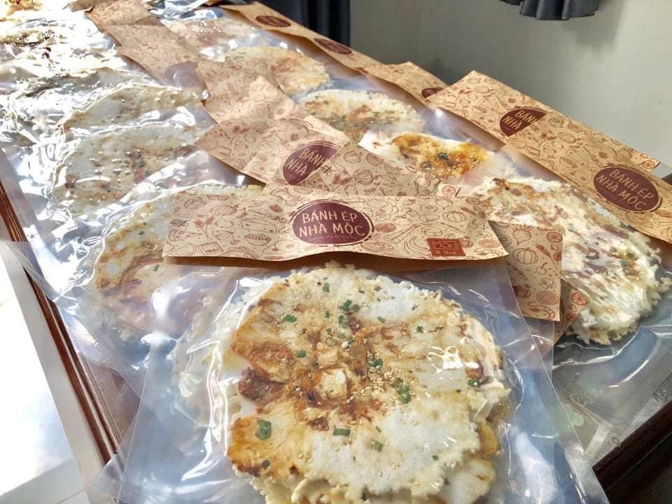 Bánh Ép Tôm đặc sản Huế - Hộp 05 bánh