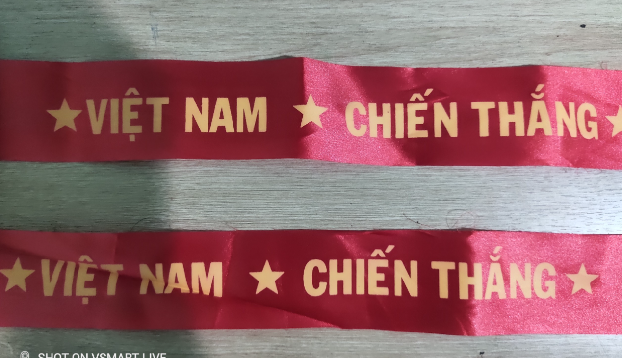 Sticker / Băng rôn cổ vũ Việt Nam
