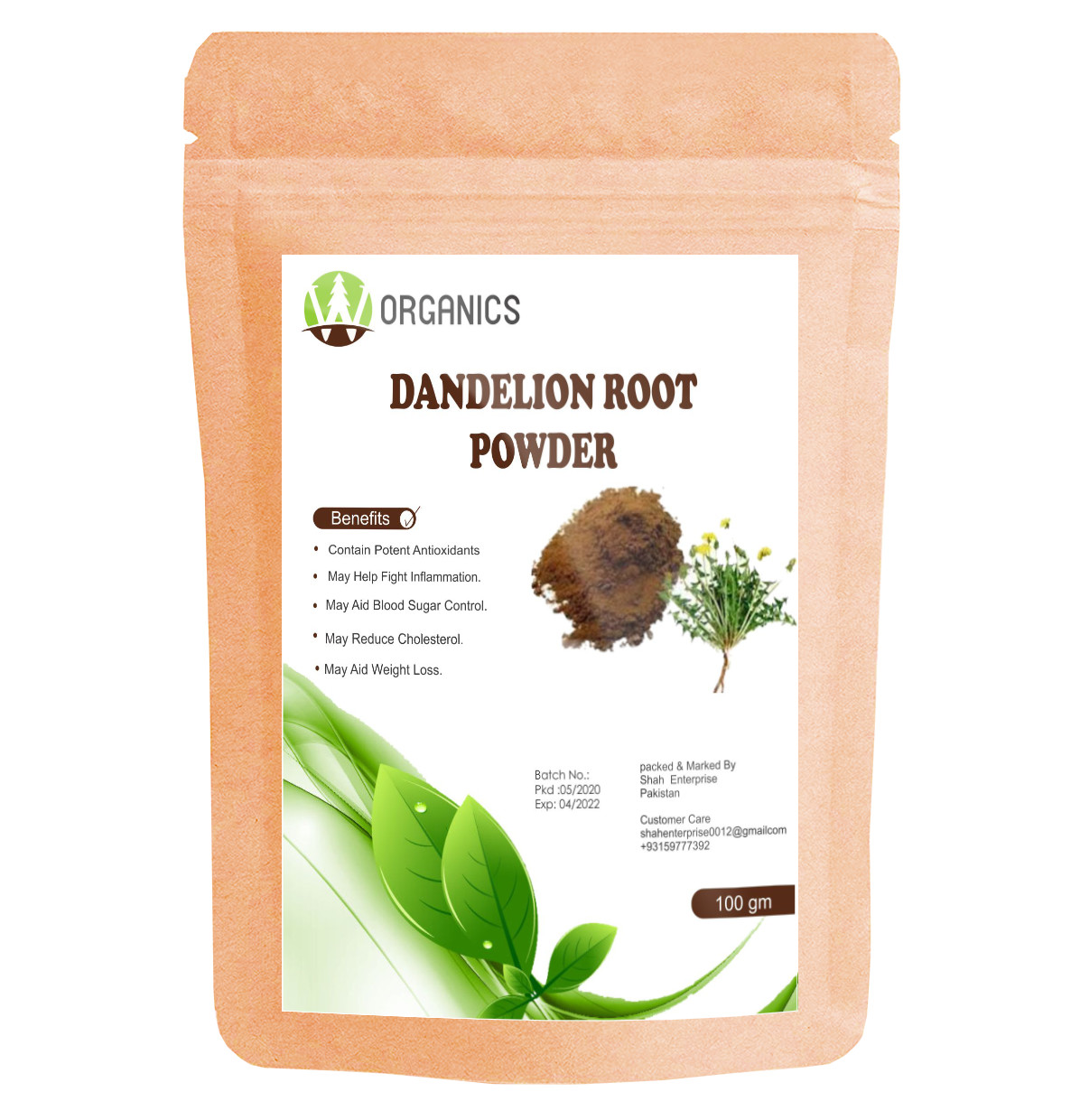 Dandelion Root Powder 100 gm | Daraz.pk