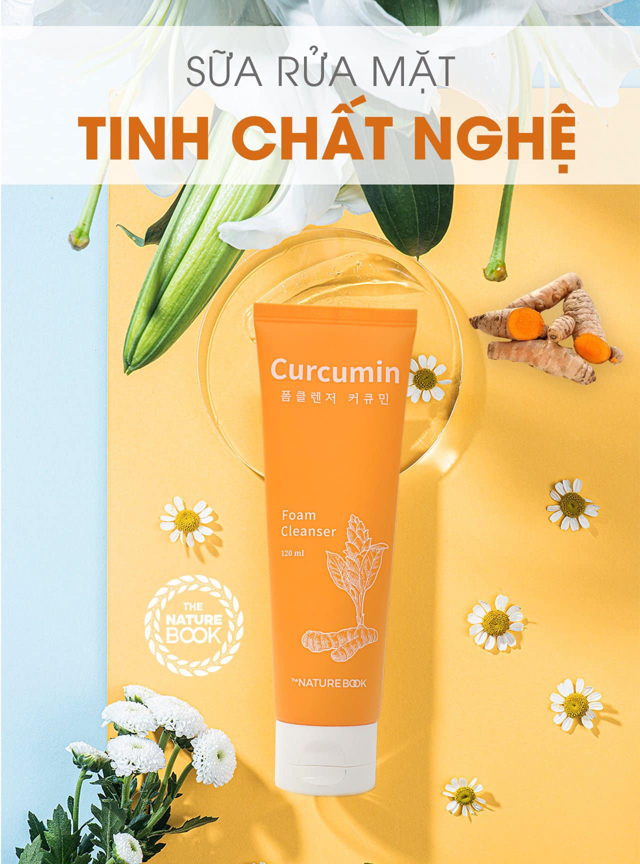 Sữa Rửa Mặt Nghệ - The Nature Book