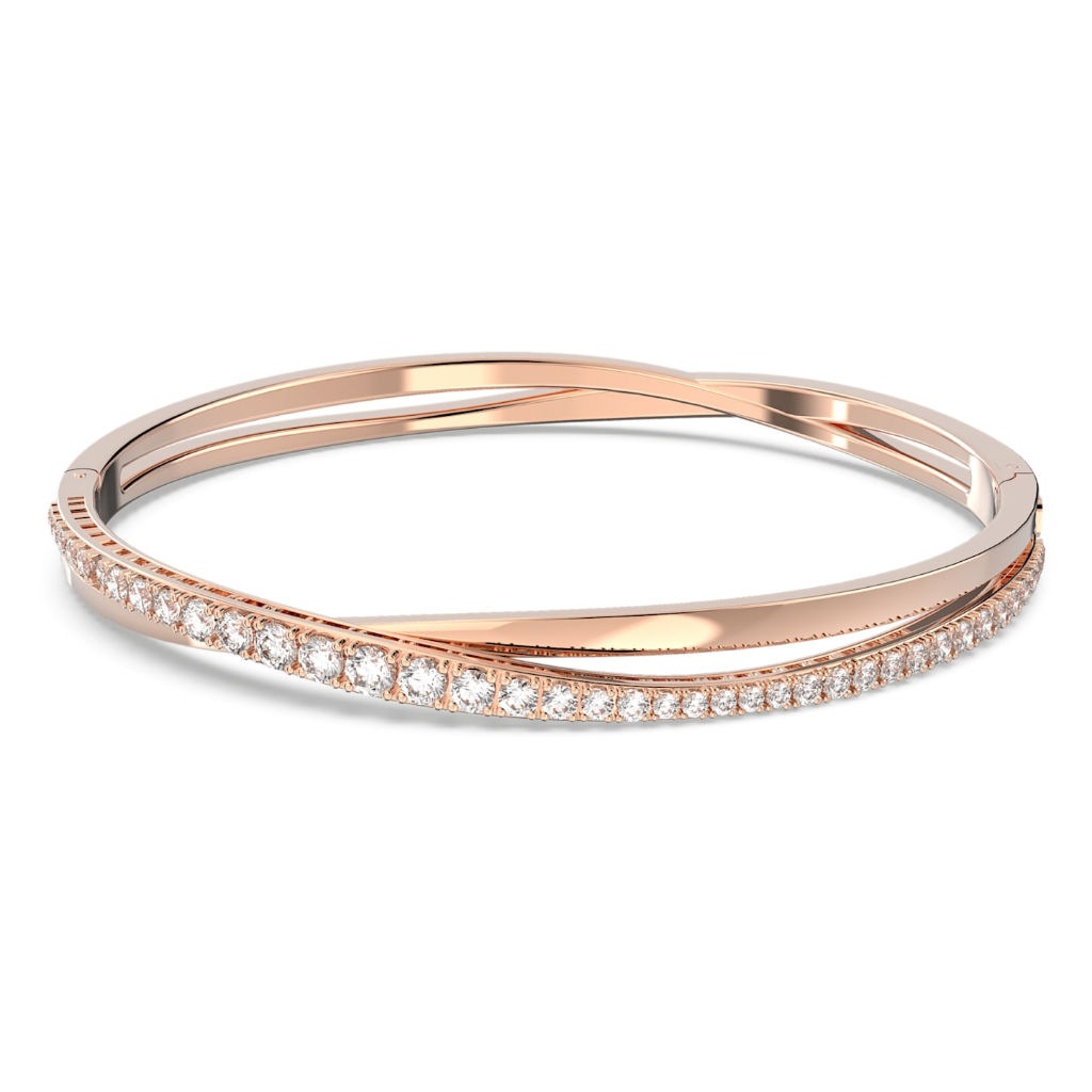Vòng Tay Swarovski Xoắn Kèm Hộp Quà
