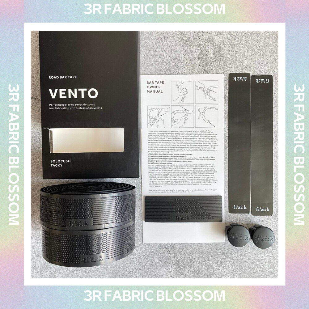 【Deal】 3R Fabric blossom Fizik VENTO SOLOCUSH 2.7MM TACKY Handlebar Bar ...