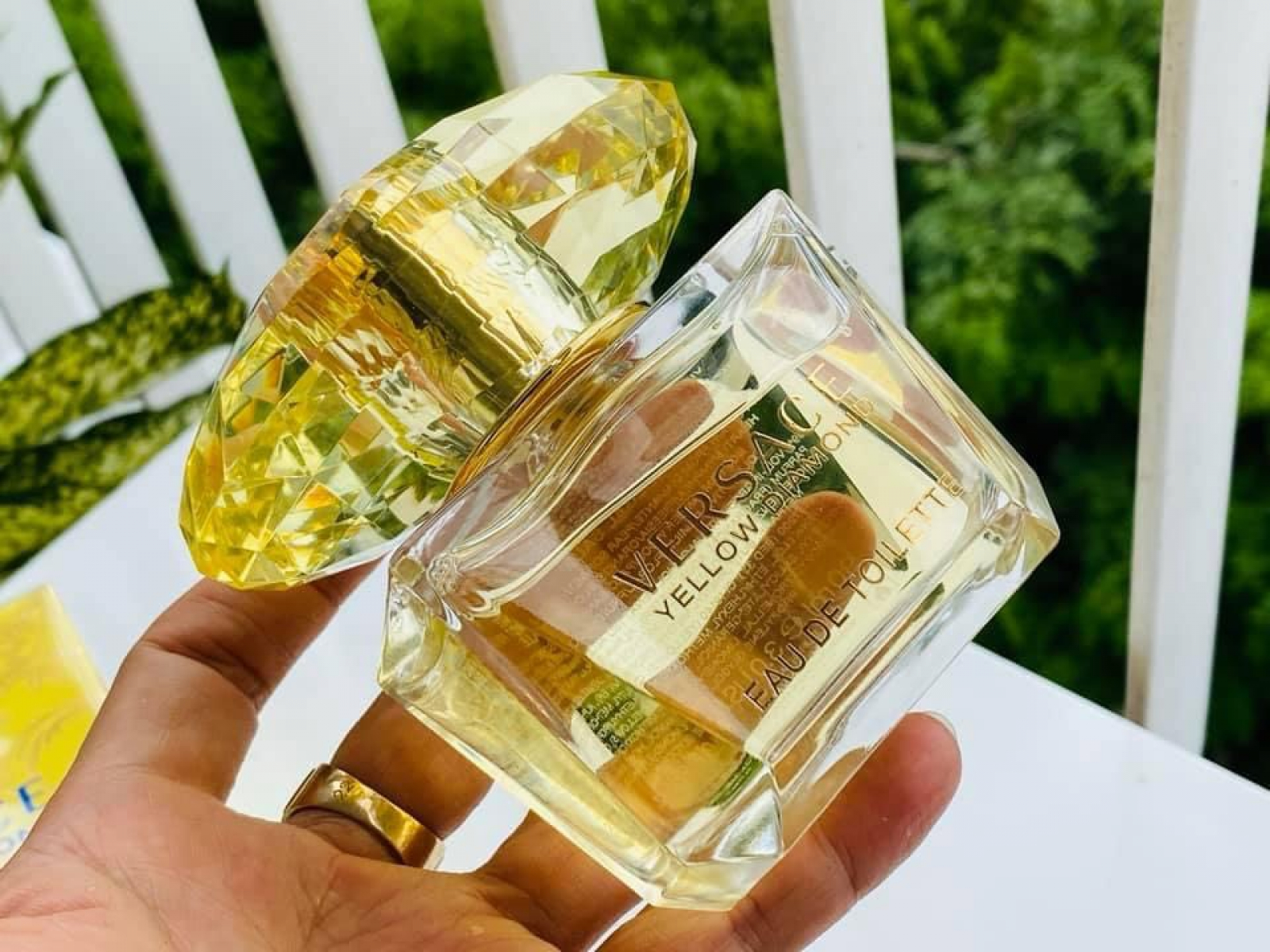 Nước hoa nữ Versace Yellow Diamond EDT vàng 90ml