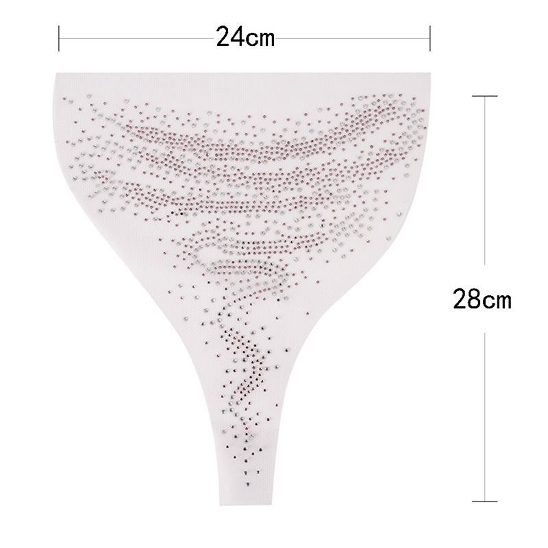 bling%20stone%20neckline%20iron%20on%20transfer%20patch%20hot%20fix%20rhinestone%20crystal%20transfer%20-%20Image%202