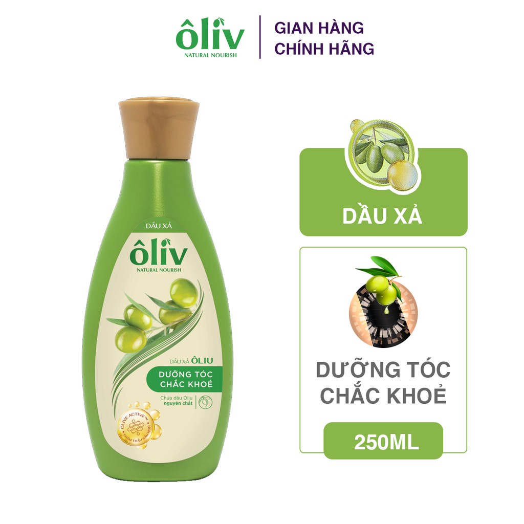 Dầu Xả Ôliv Chắc Khỏe và Bồng Bềnh 250ml