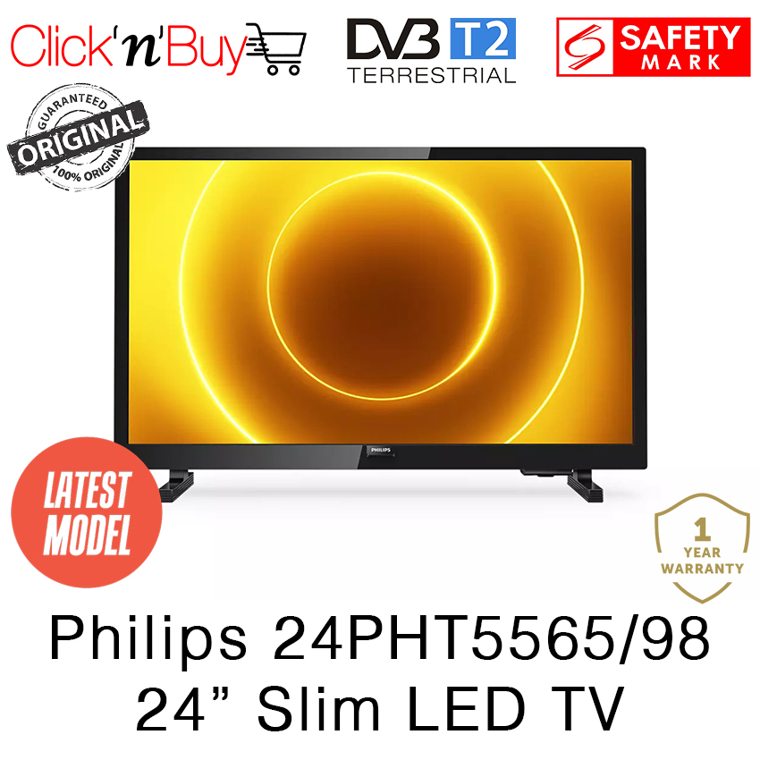 TV Led 24 Philips 24PHD5565/77 HD HDMI USB - PHILIPS TV LED 26 a
