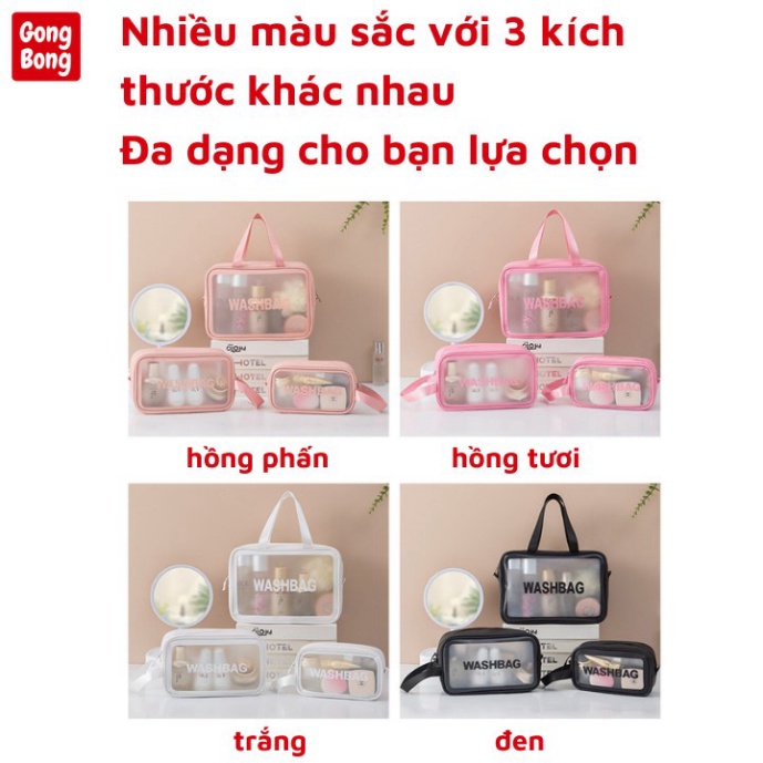 Túi đựng mỹ phẩm du lịch chống nước