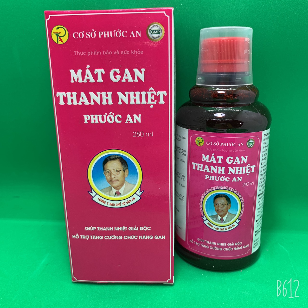 MÁT GAN THANH NHIỆT PHƯỚC AN 280ML (Hỗ trợ thanh nhiệt, mát gan, giải độc, bảo vệ gan,...)