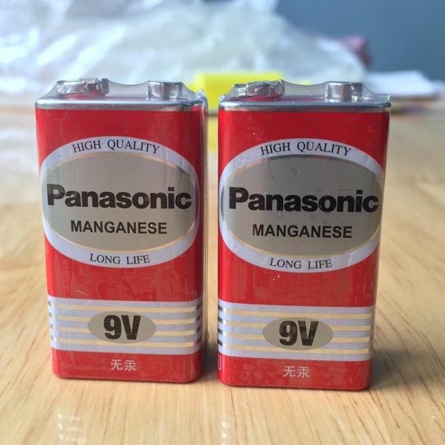 Pin vuông 9V- Pin cho micro không dây
