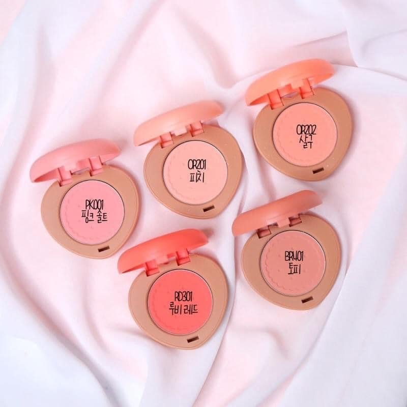 Phấn má hồng etude house heart cookie blusher