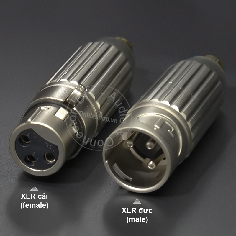 Jack canon chuyển sang AV 1 chiếc - XLR cái sang AV cái