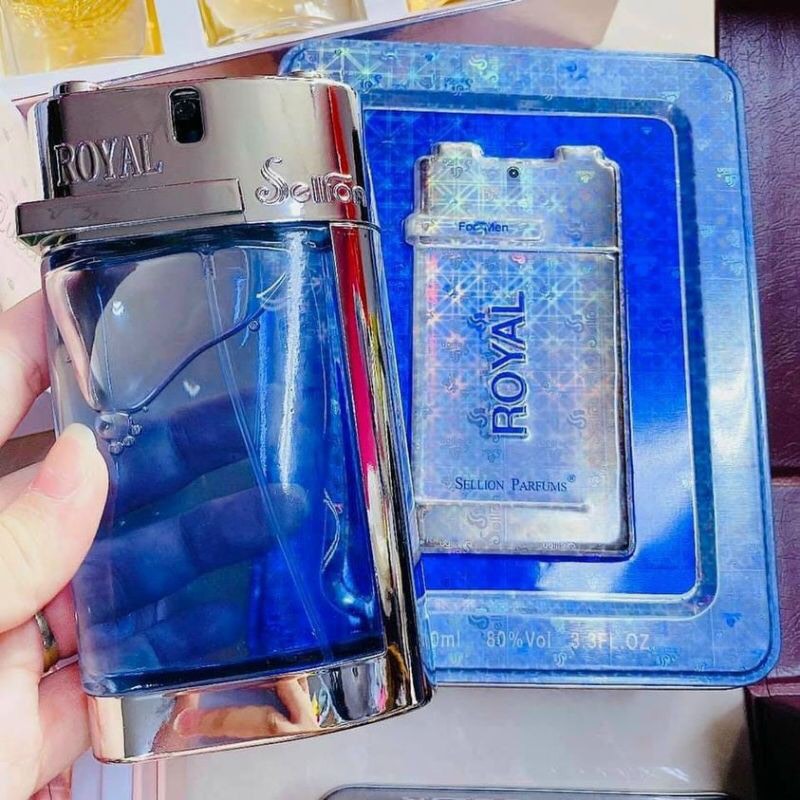 NƯỚC HOA ROYAL HỘP THIẾT 100ML