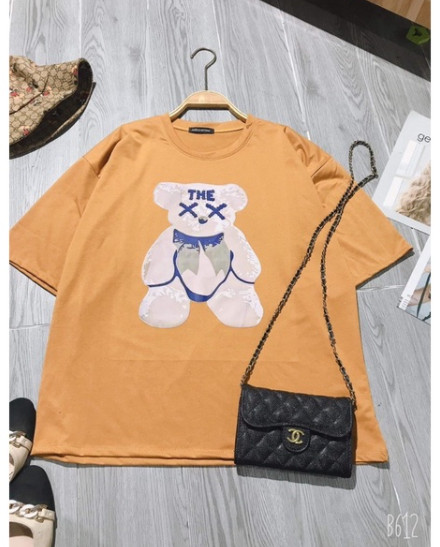 FREESHIPMAX-Áo thun tay lỡ gấu THE mắt XX TC12