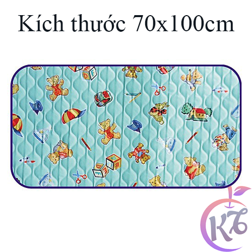 Miếng tấm lót nhựa chống thấm 2 mặt cho bé sơ sinh Jiading _1 cái - mieng tam lot chong tham cho tre