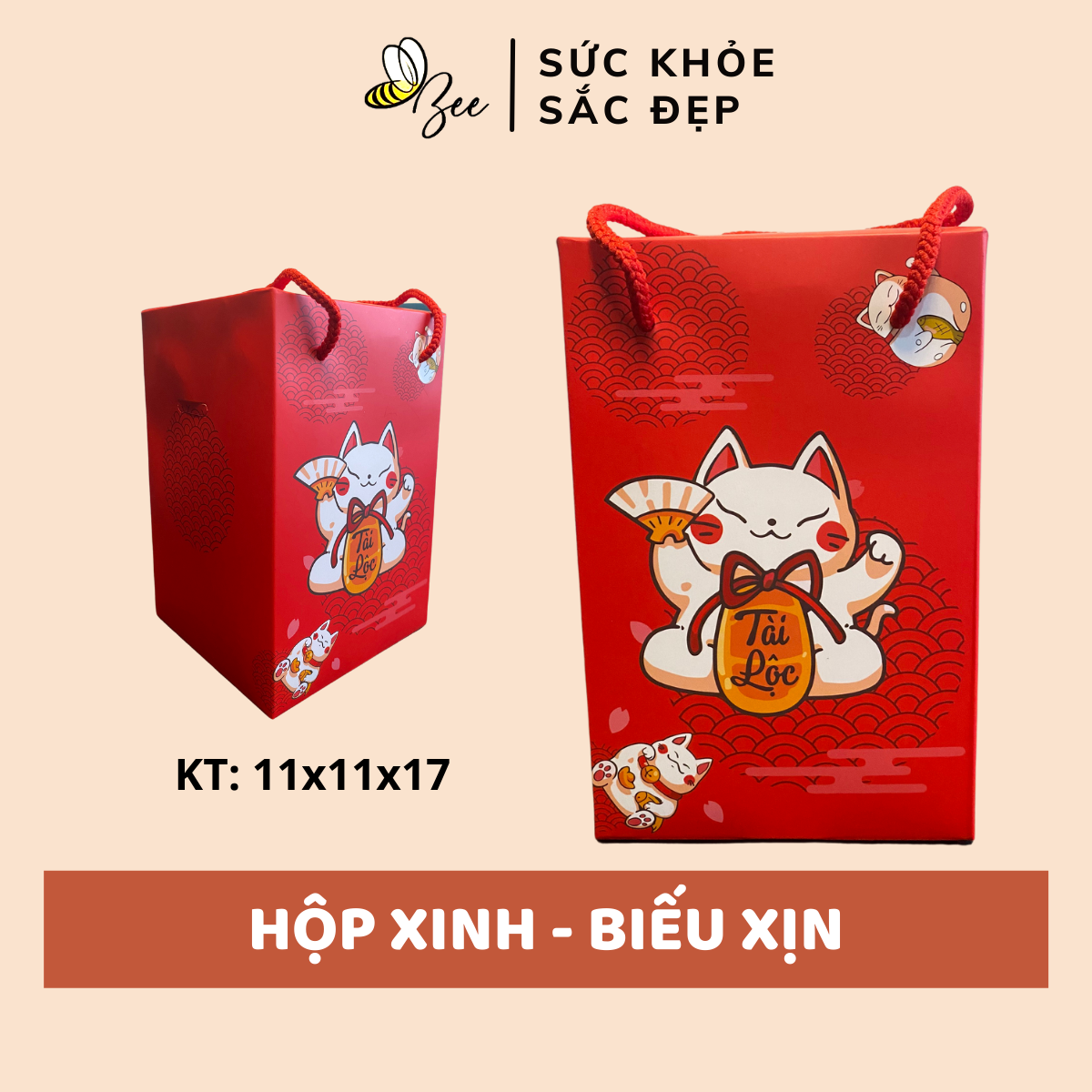 HỘP GIẤY QUÀ TẶNG SỐ 4