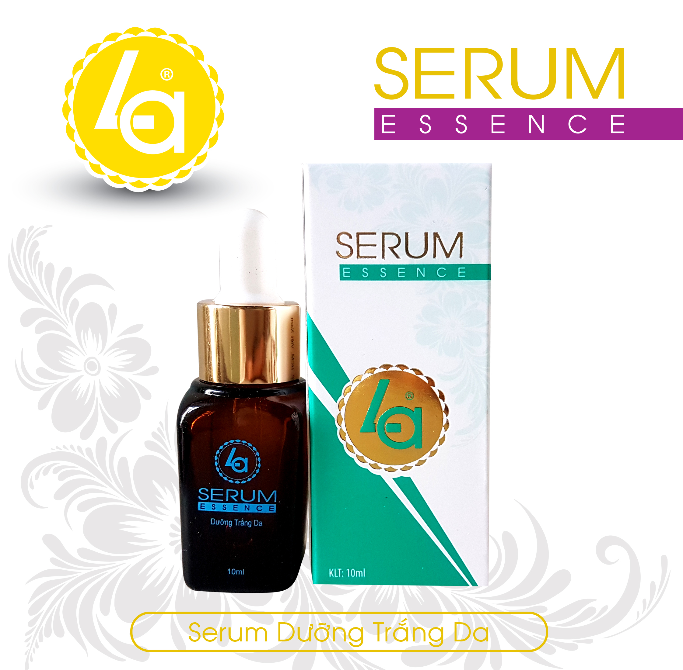 Serum dưỡng trắng da Deluxe LA 10ml