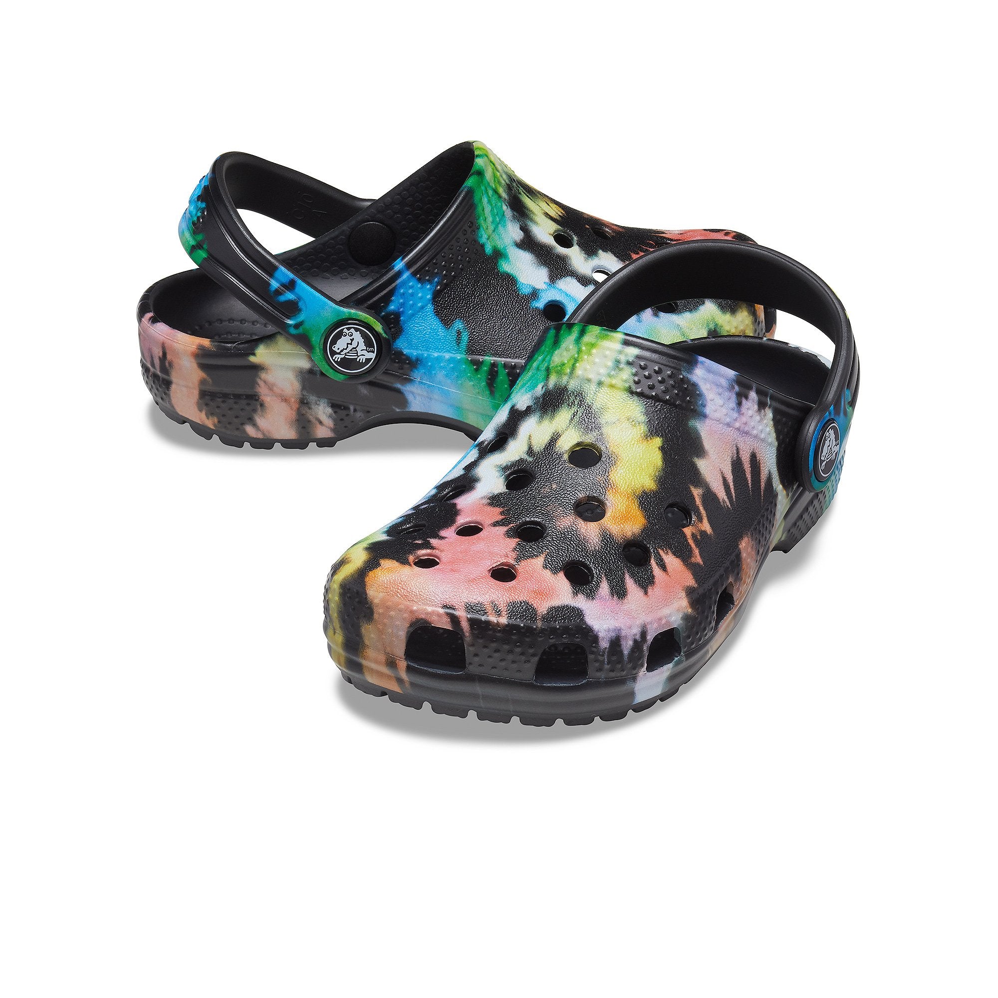 Giày Clog Trẻ em Crocs Tie-Dye Classic