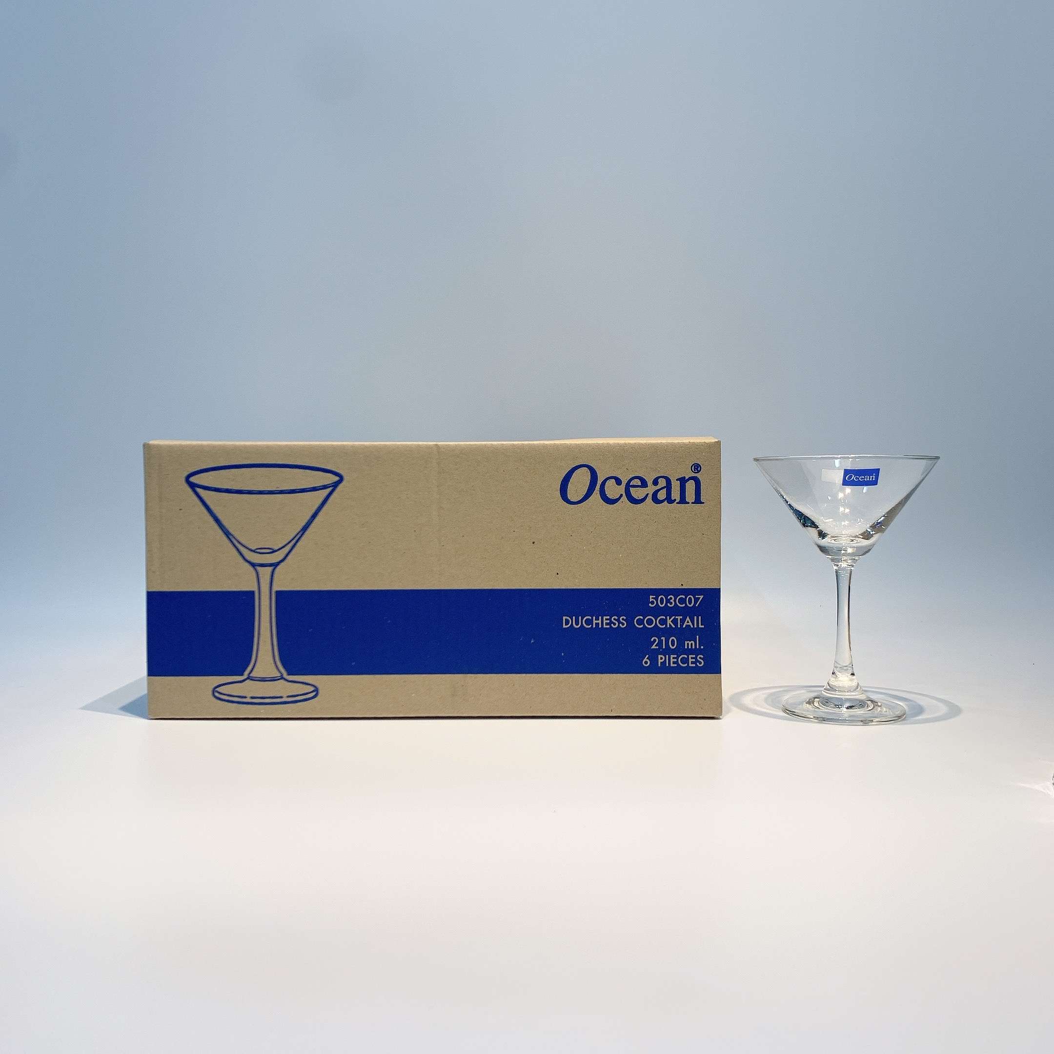 (Thủy Tinh - Ocean.503C07) BỘ 6 LY DUCHESS COCKTAIL 210ML OCEAN THÁI LAN