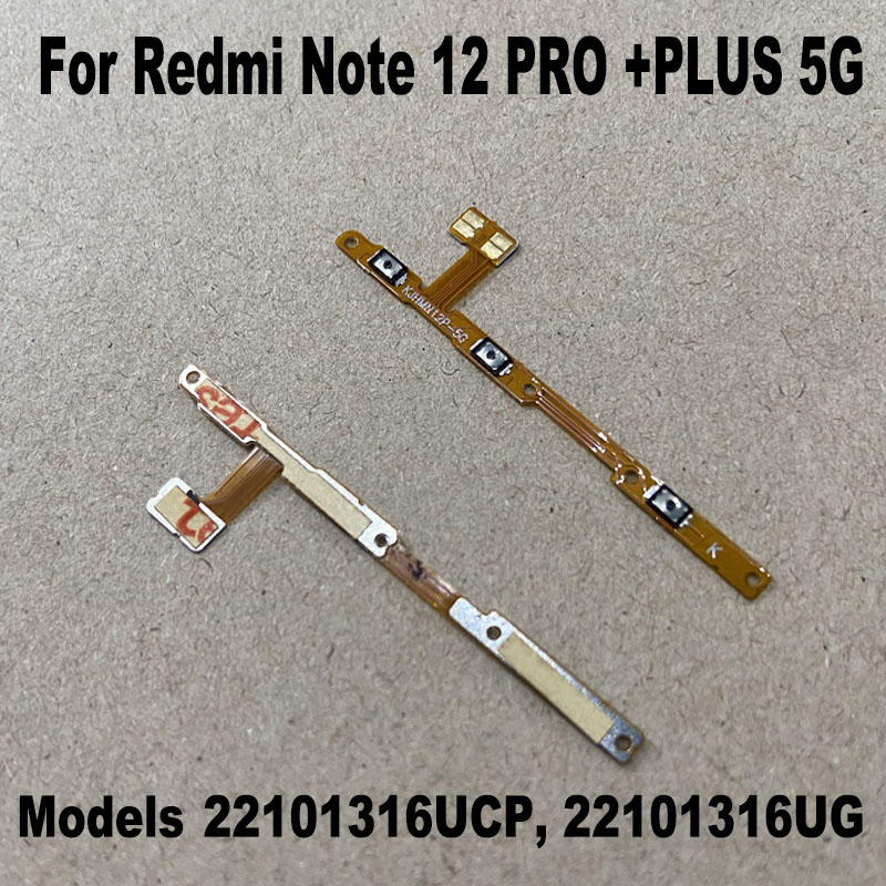 NEW%20%E3%80%90Too%20much%20love!%E3%80%91For%20Xiaomi%20Redmi%20Note%2012%2012%20Pro%20+%20Plus%204G%205G%20Power%20Volume%20Button%20Flex%20Cable%20Side%20Key%20Switch%20ON%20OFF%20Control%20Button%20-%20Image%204