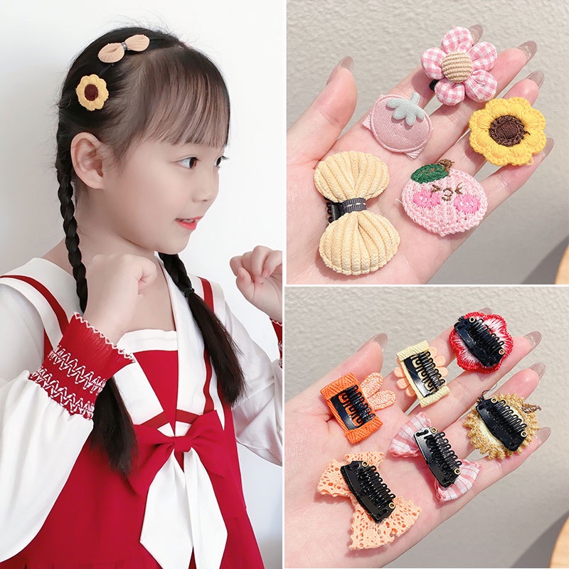 Set 5 Kẹp Tóc Dễ Thương Cho Bé Gái 2023