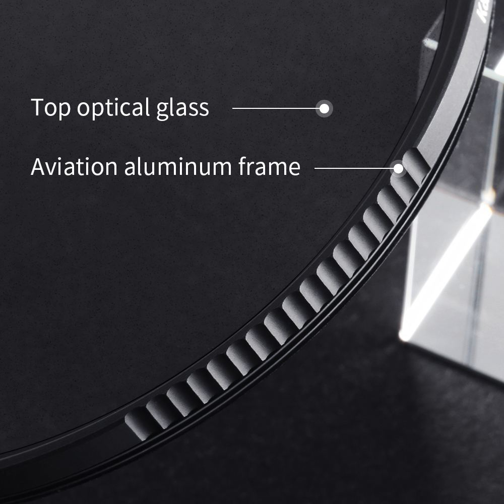 K&F Concept 1/4 Black Diffusion Filter Soft Light Lens Fliter Multiple Layer Nanometer Coating Ultra slim Frame Filters