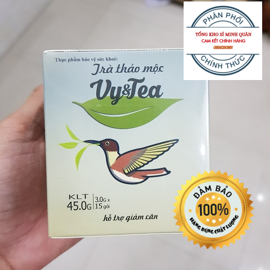 GIAM CÂN VY VA TEA (15 gói, đủ tem. date mới)