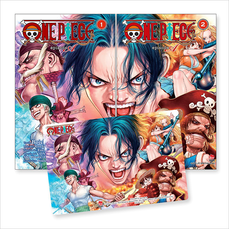 Kim Đồng - Bộ One Piece Episode (2 tập)(Comic)