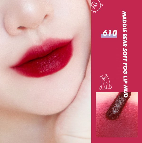 Son kem lì holdlive gấu tím maddie bear hl460