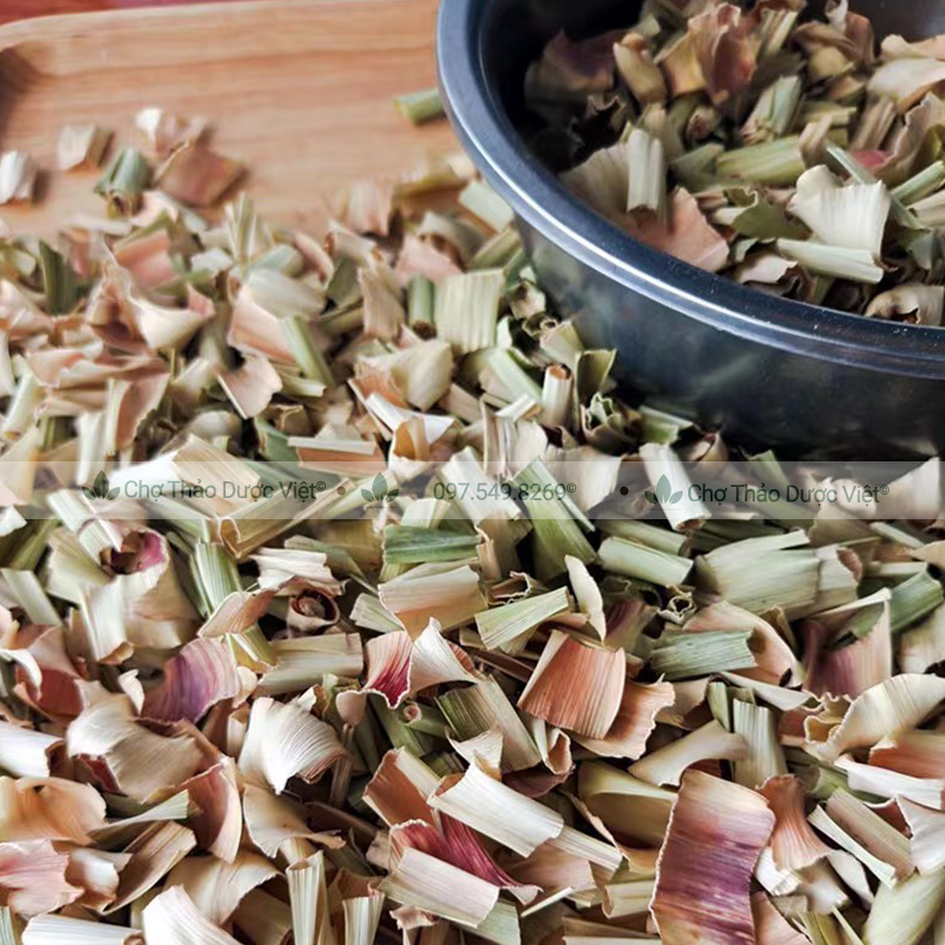 Củ sả khô thái lát 500g ( Sả sấy thơm làm tinh dầu, gia vị tẩm ướp) - Chợ Thảo Dược Việt