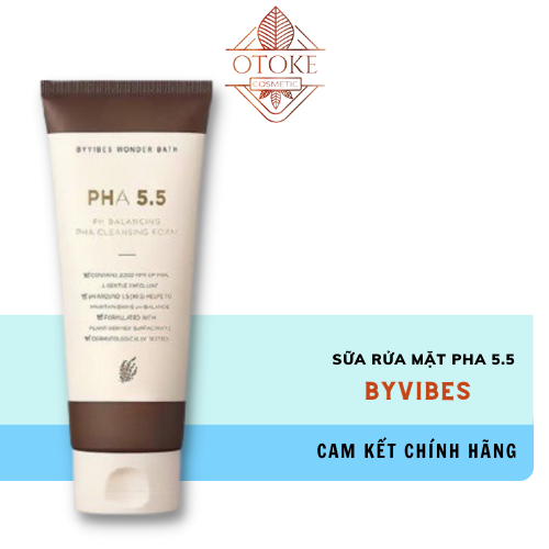 Sữa Rửa Mặt BYVIBES WONDER bath PHA 5.5 130ml