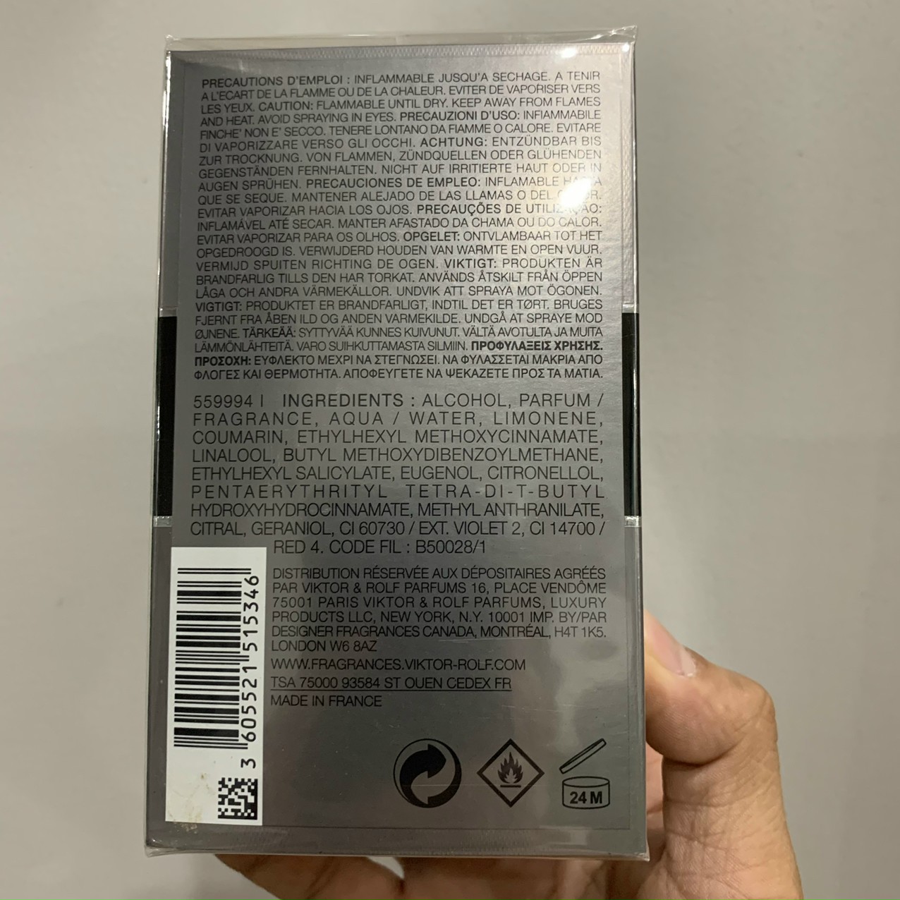 Nước Hoa Nam Viktor & Rolf Spicebomb For Men EDT 90ml